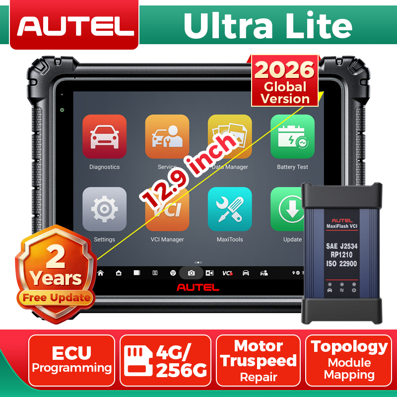 Autel Maxisys Ultra - Autel-Outil de Diagnostic MaxiCOM Ultra Lite,