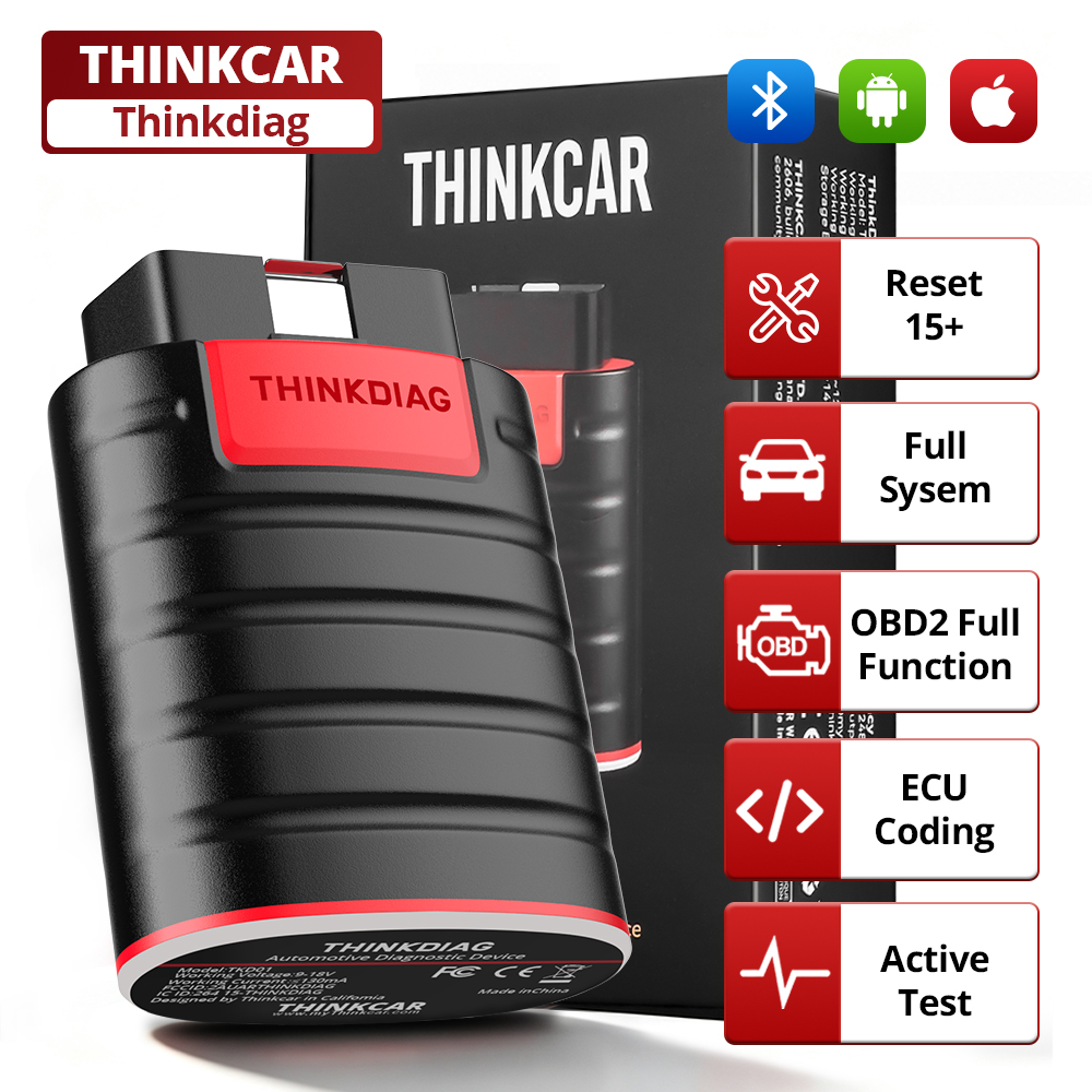 Obd2 Scanner Bluetooth Android - Thinkcar Thinkdiag 1 Nouvelle Version Scanner
