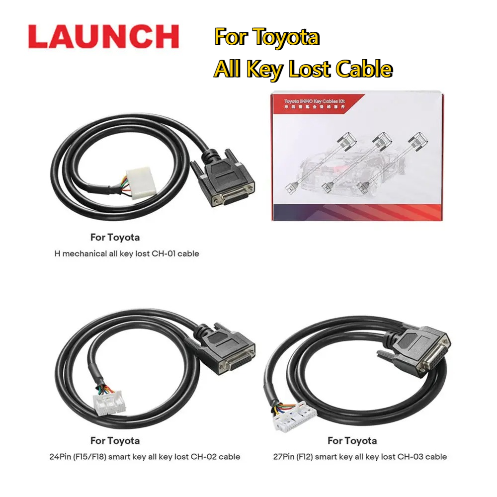 Launch X431 Pro Elite - Kit adaptateur pour Toyota (toutes clés