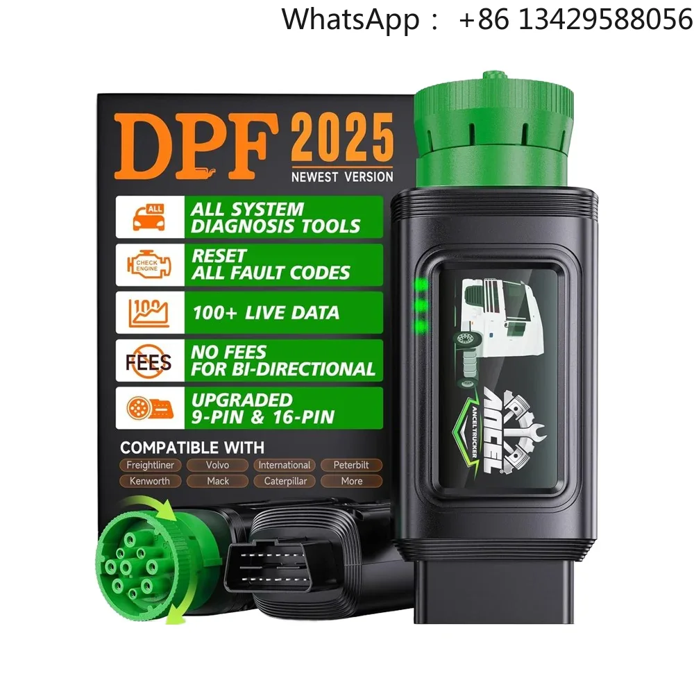 Obd2 Scanner Heavy Duty Truck - Outil de diagnostic diesel complet Ansel