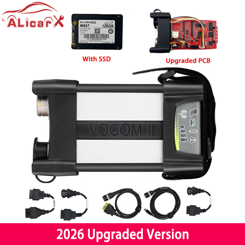Obd2 Scanner Heavy Duty Truck - Version améliorée Vocom 2 II 88890400,