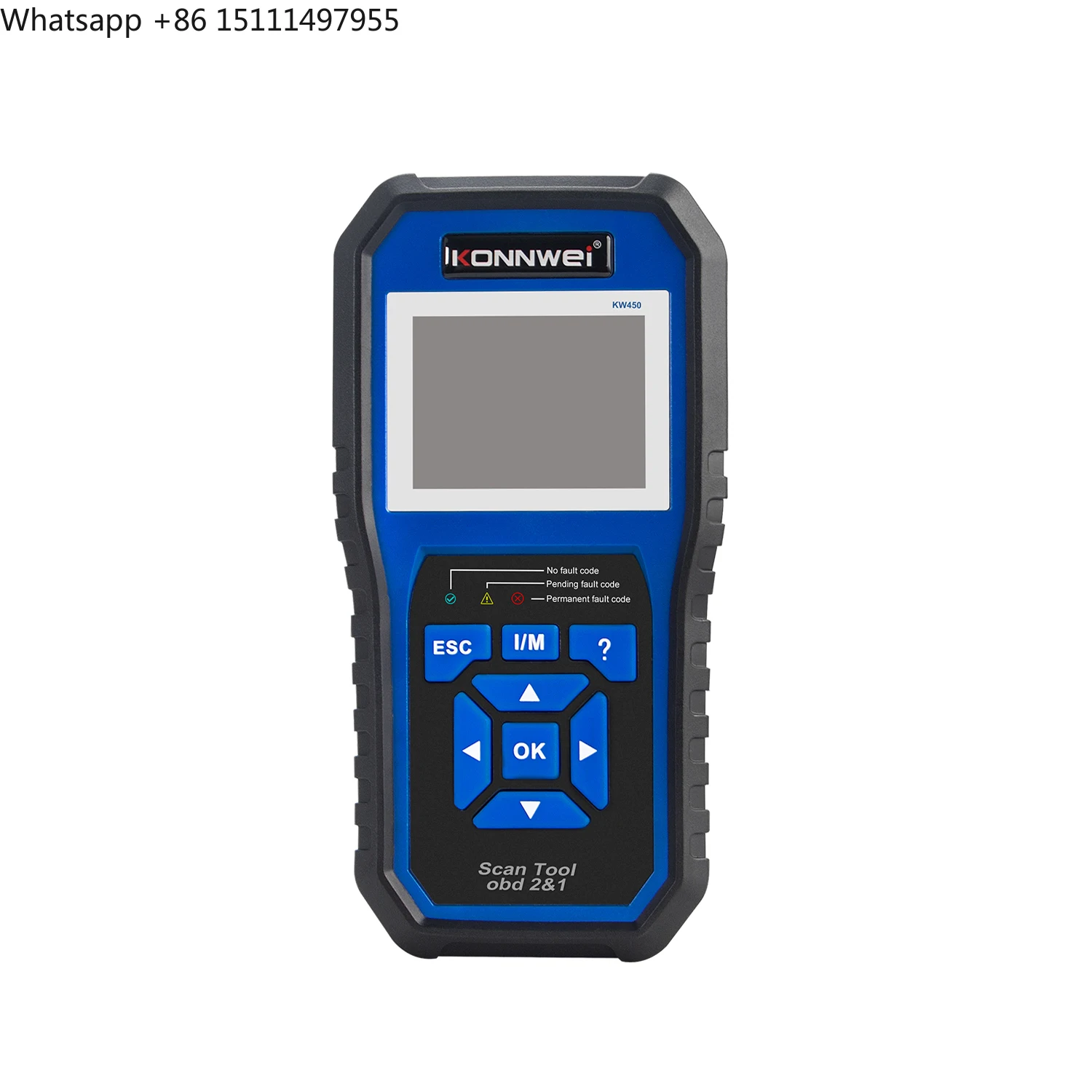 Obd2 Scanner Abs Srs Airbag Reset - Lecteur de codes KONNWEI KW450 pour