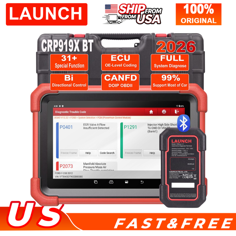 Obd2 Scanner Bidirectional Launch X431 - LAUNCH X431 CRP919X BT, scanner OBD2