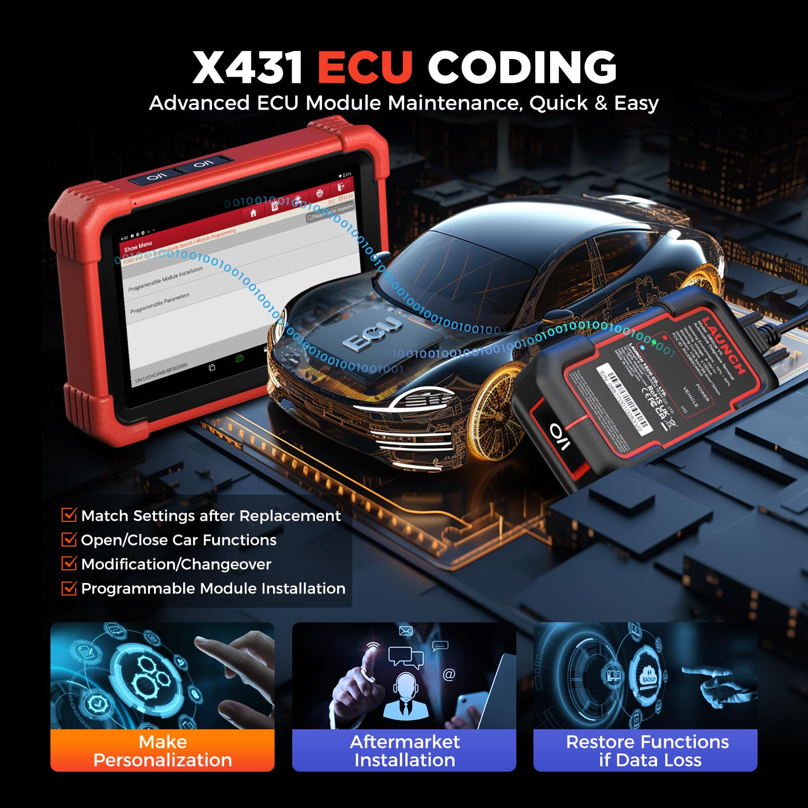 LAUNCH X431 CRP919XBT Scanner  - Obd2 Scanner Bidirectional Launch X431 avis et prix