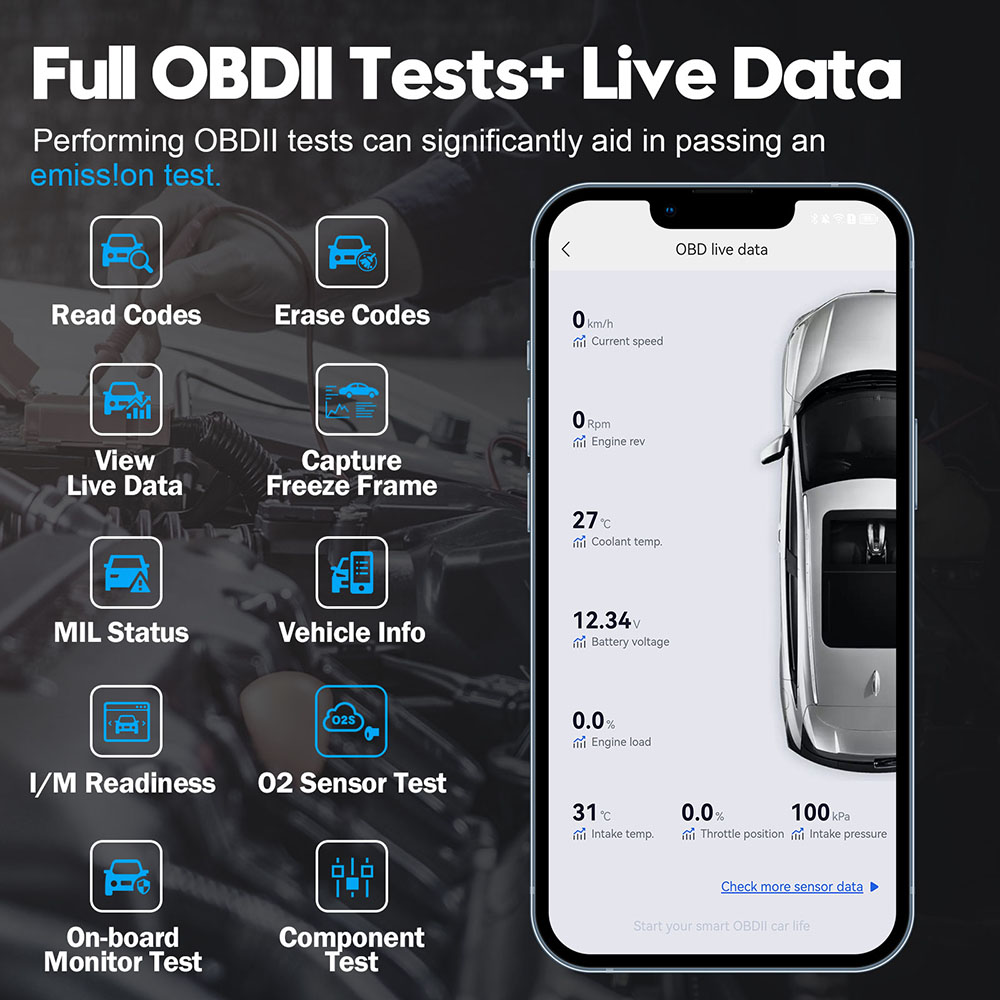 XTOadvocate-Outil de Diagnosti - Obd2 Scanner Bluetooth Android avis et prix