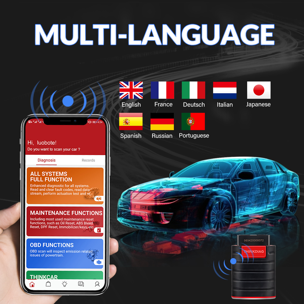 Thinkcar Thinkdiag 1 Nouvelle  - Obd2 Scanner Bluetooth Android avis et prix