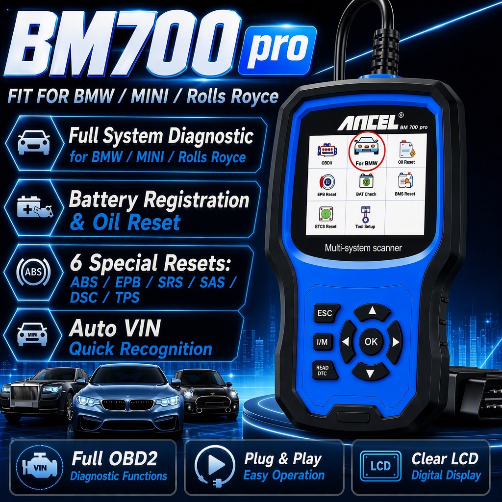 Antel BM700 Pro Scanner OBD2 p - Obd2 Scanner Mileage Correction avis et prix