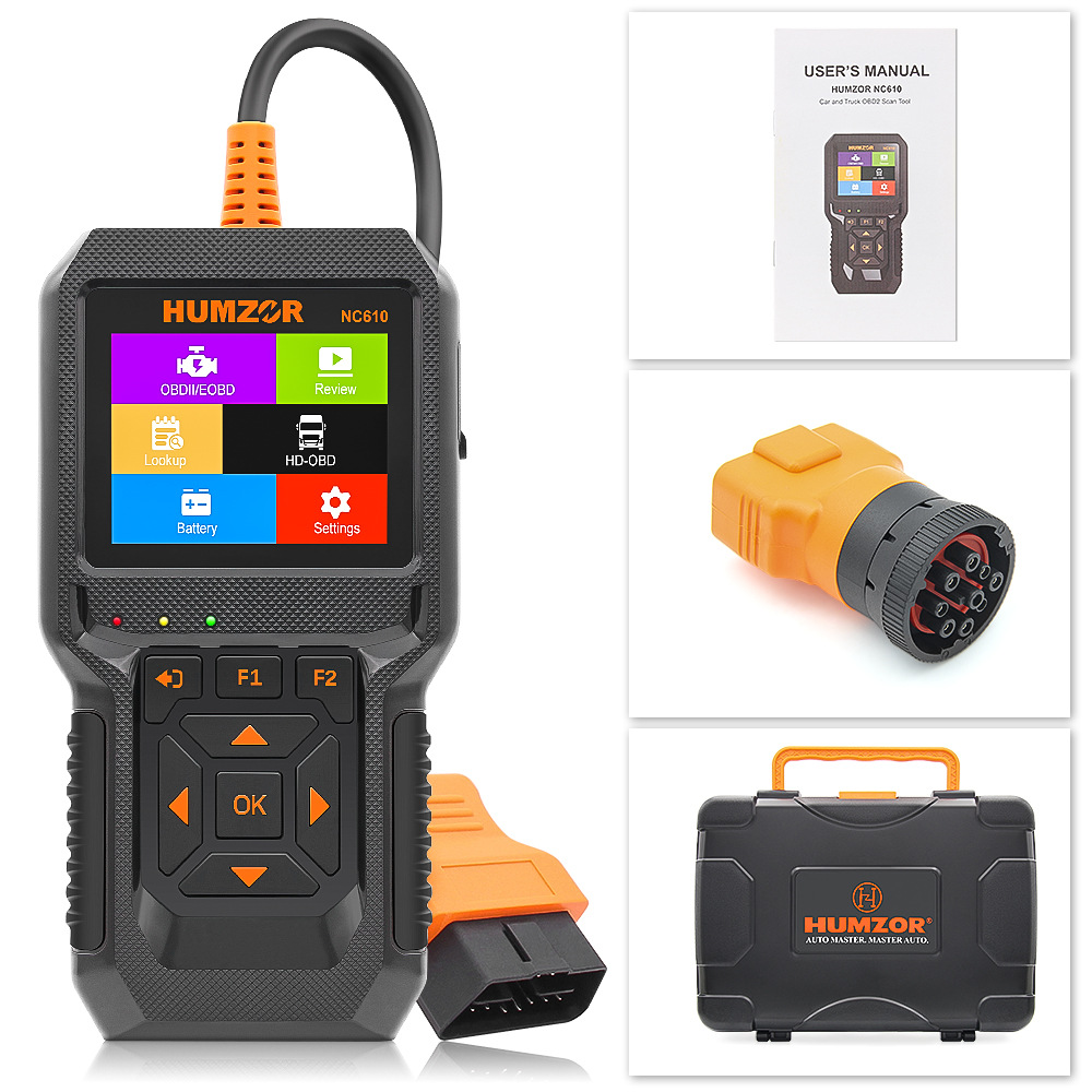 Lecteur de code multifonctionn - Obd2 Scanner Heavy Duty Truck avis et prix