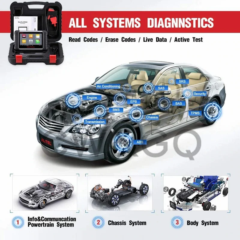 MaxiCOM-Outil de Diagnostic Au - Autel Maxicom Mk808 avis et prix