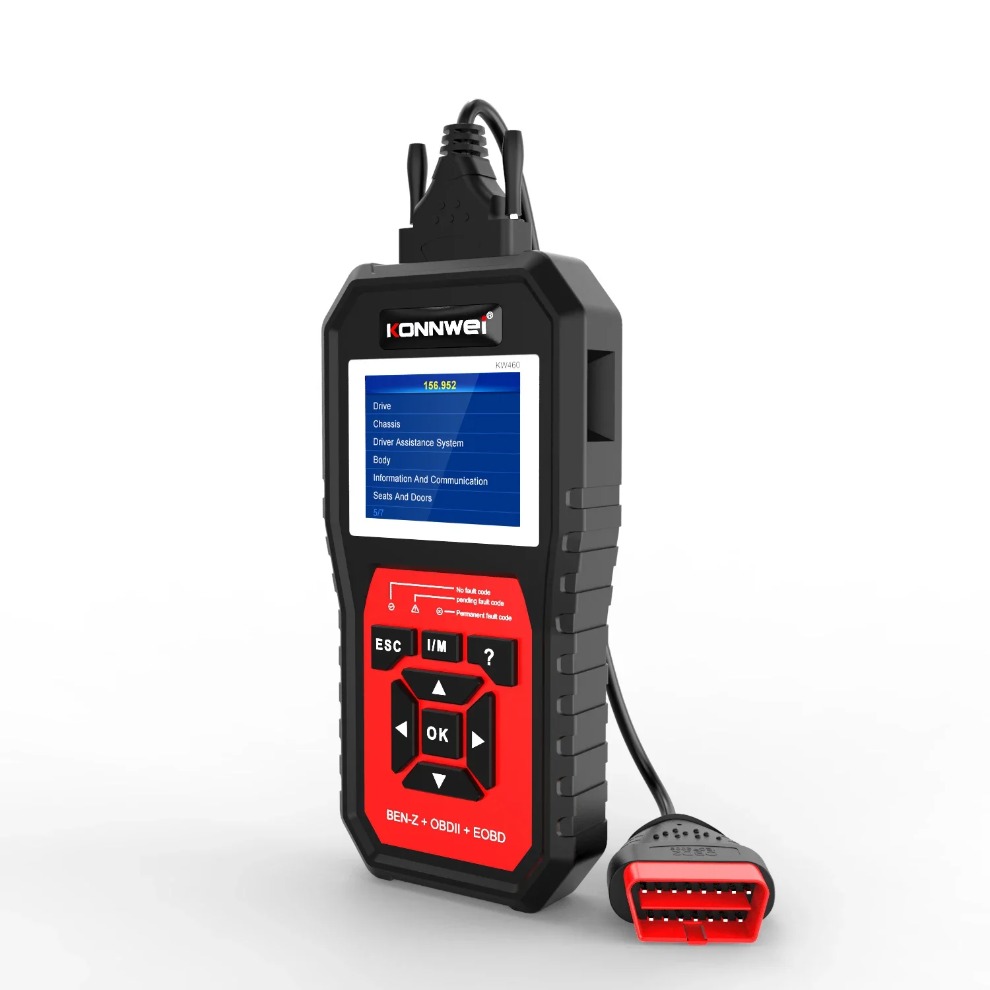 Lecteur de code OBD2 KONNWEI K - Obd2 Scanner Abs Srs Airbag Reset avis et prix