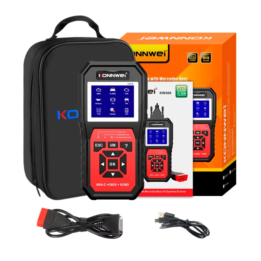 Lecteur de code OBD2 KONNWEI K - Obd2 Scanner Abs Srs Airbag Reset avis et prix
