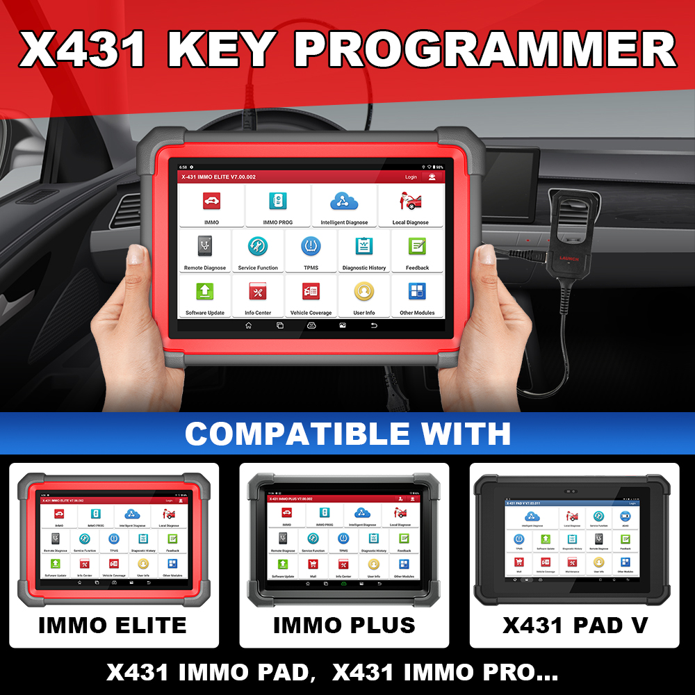 LAUNCH X-431 programmeur de cl - Launch X431 Pro Elite avis et prix