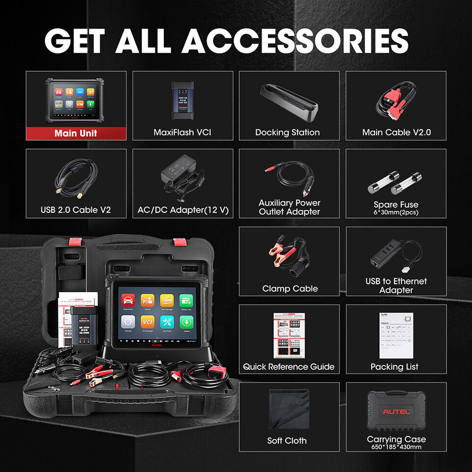 Scanner Autel MaxiCOM Ultra Li - Autel Maxisys Ultra avis et prix