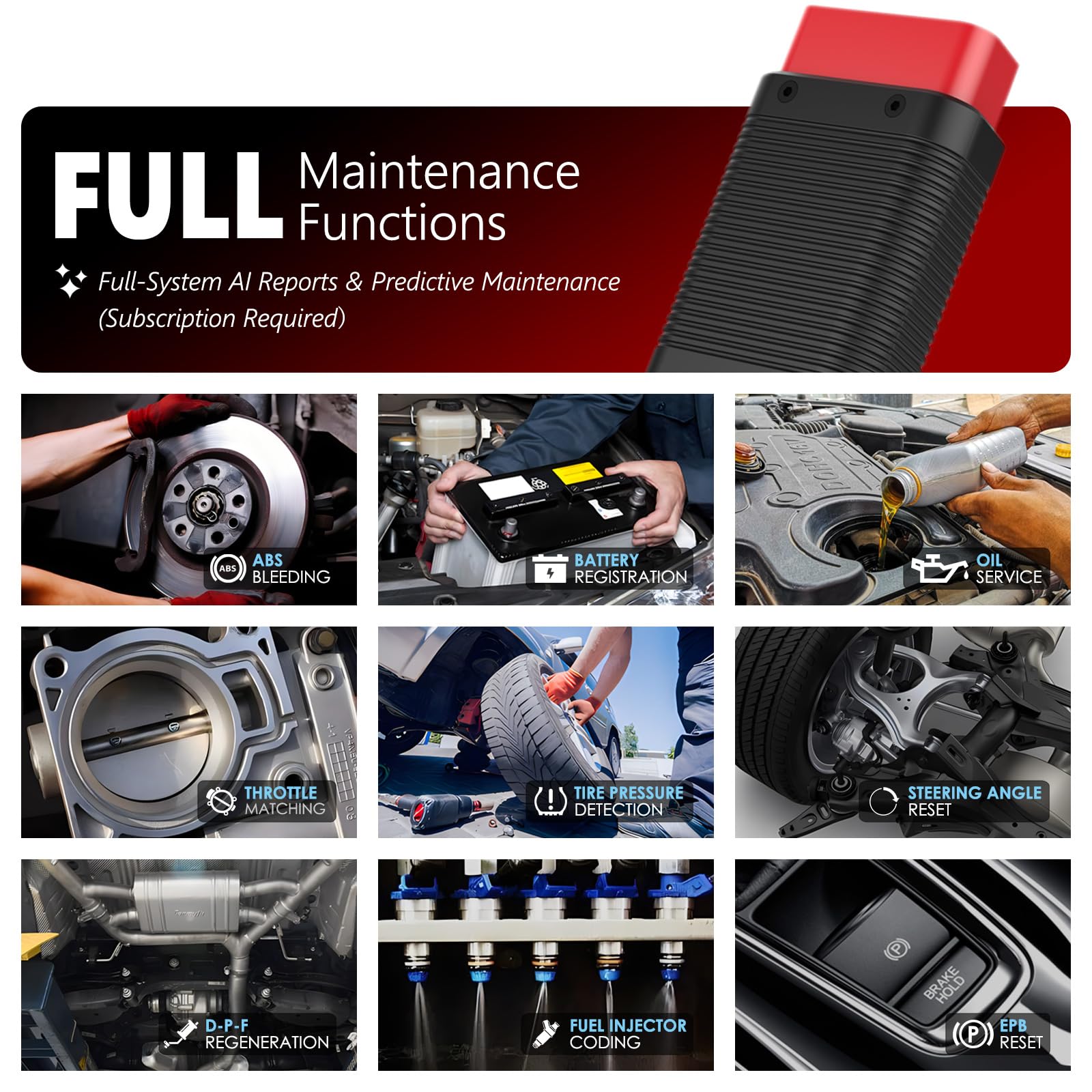 Nouveau Scanner de Diagnostic  - Obd2 Scanner Mileage Correction avis et prix