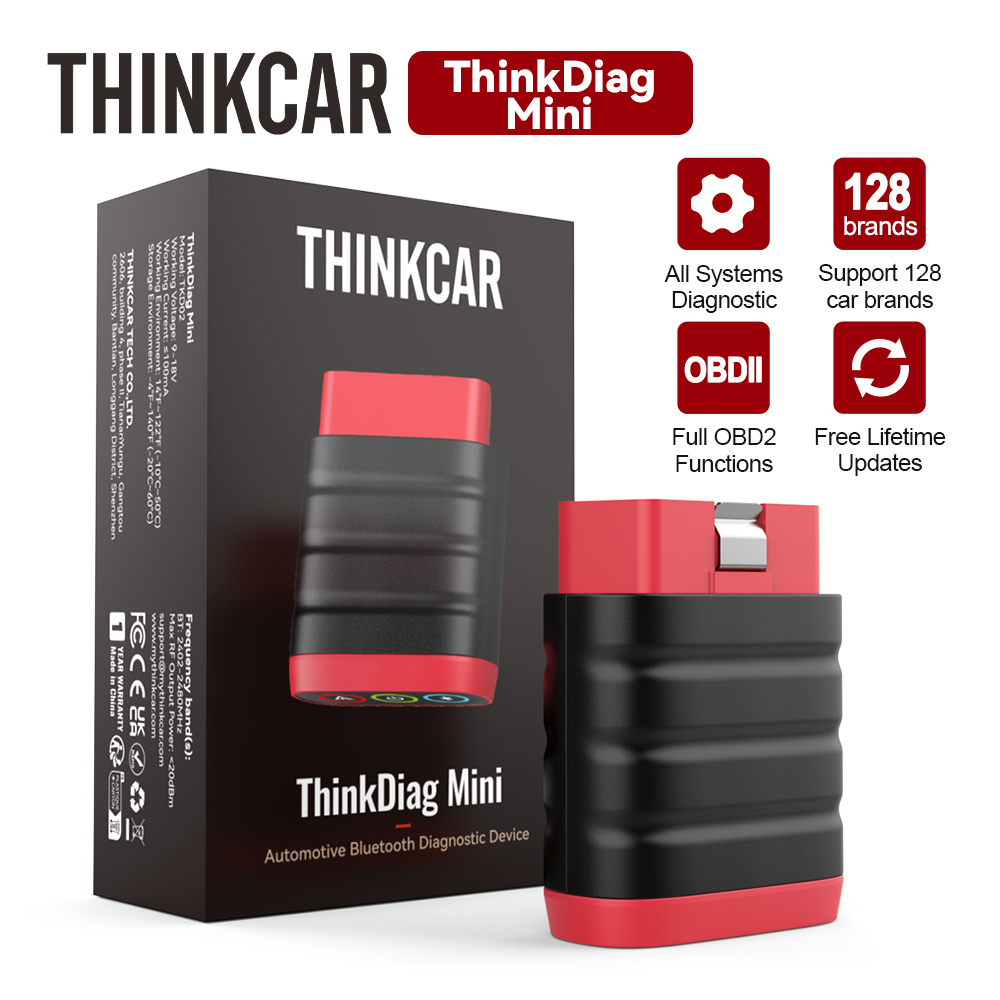THINKCAR THINKDIAG MINI Scanne - Thinkcar Thinkdiag 2 avis et prix
