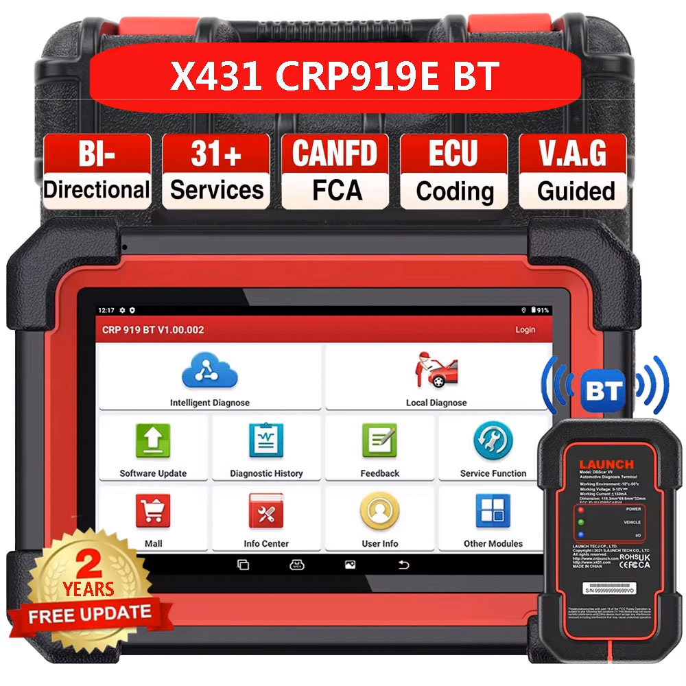 LAUNCH X431 CRP919E BT Outil d - Obd2 Scanner Bidirectional Launch X431 avis et prix