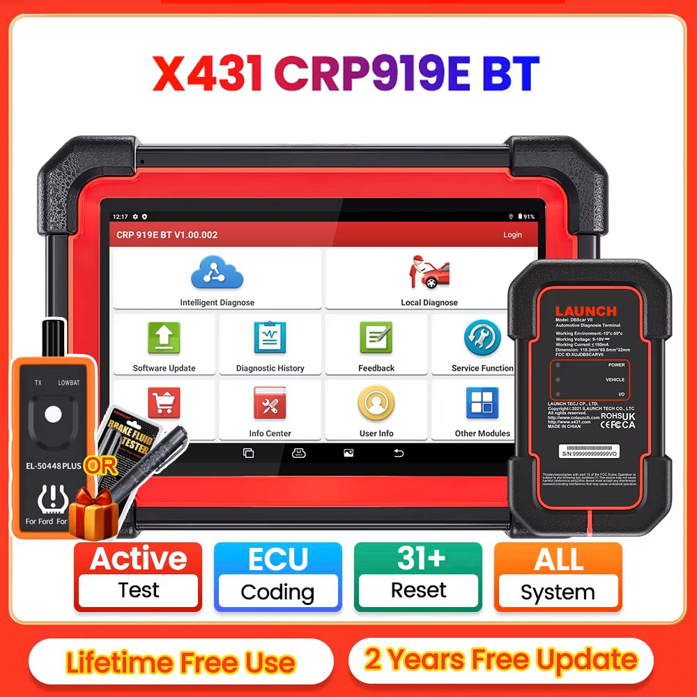 LAUNCH X431 CRP919E BT Outil d - Obd2 Scanner Bidirectional Launch X431 avis et prix