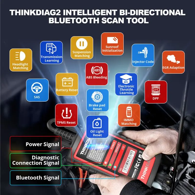 THINKCAR THINKDIAG2 voiture OB - Thinkcar Thinkdiag 2 avis et prix