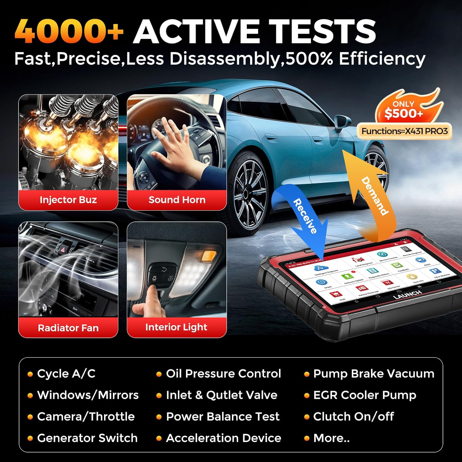 LAUNCH X431 PRO Elite Scanner  - Launch X431 Pro Elite avis et prix