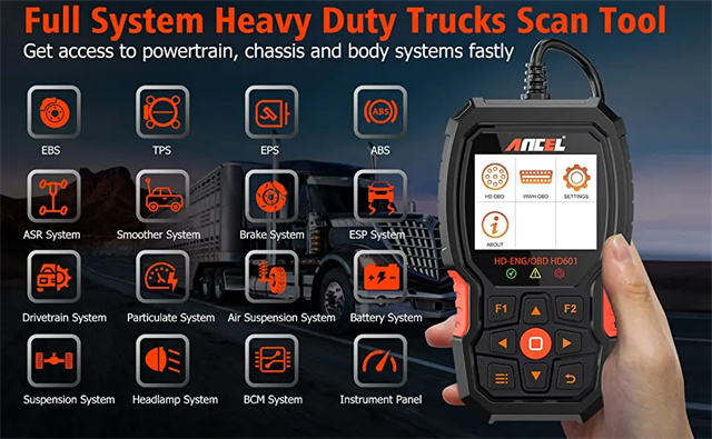 Excellent retour d'expérience  - Obd2 Scanner Heavy Duty Truck avis et prix