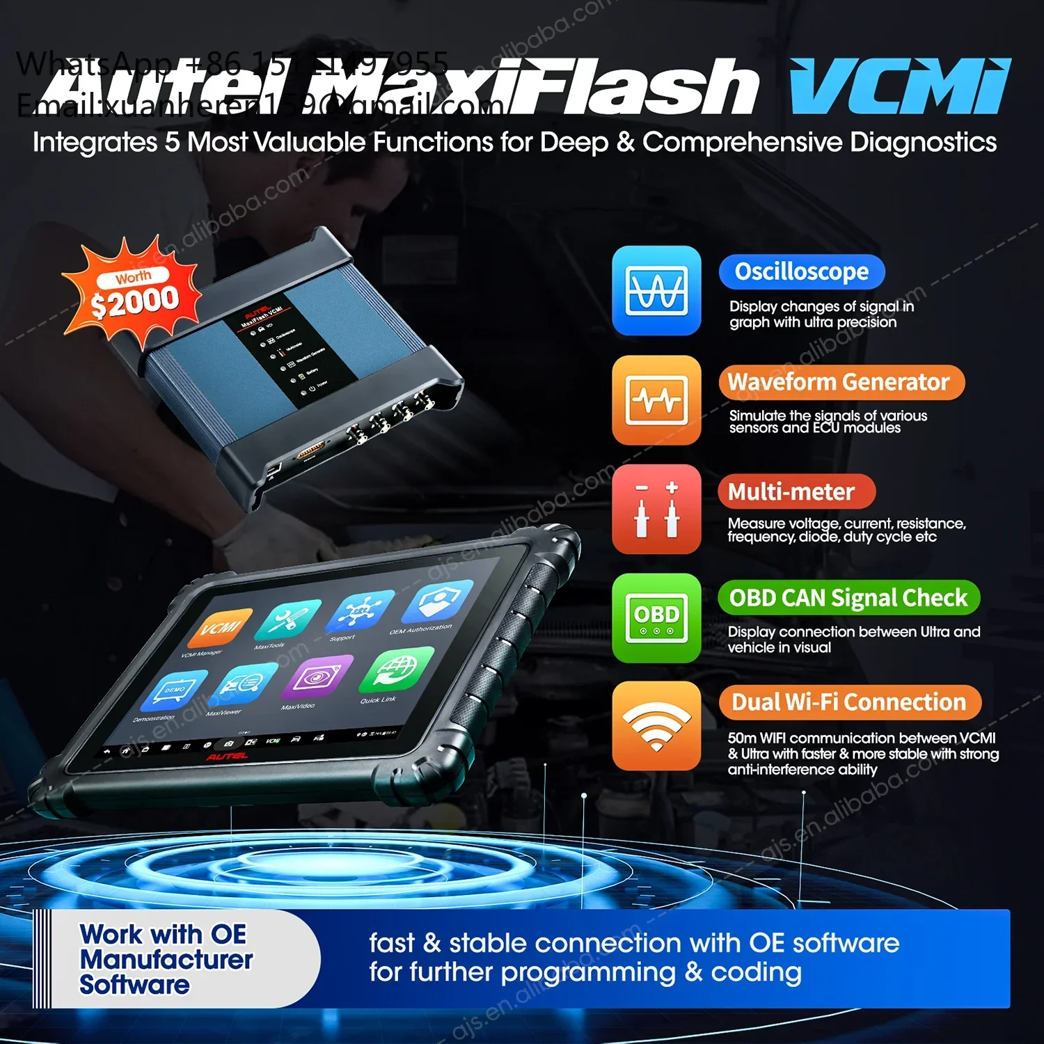 Autel Maxisys Ultra OB2 OBD2 4 - Autel Maxisys Ultra avis et prix