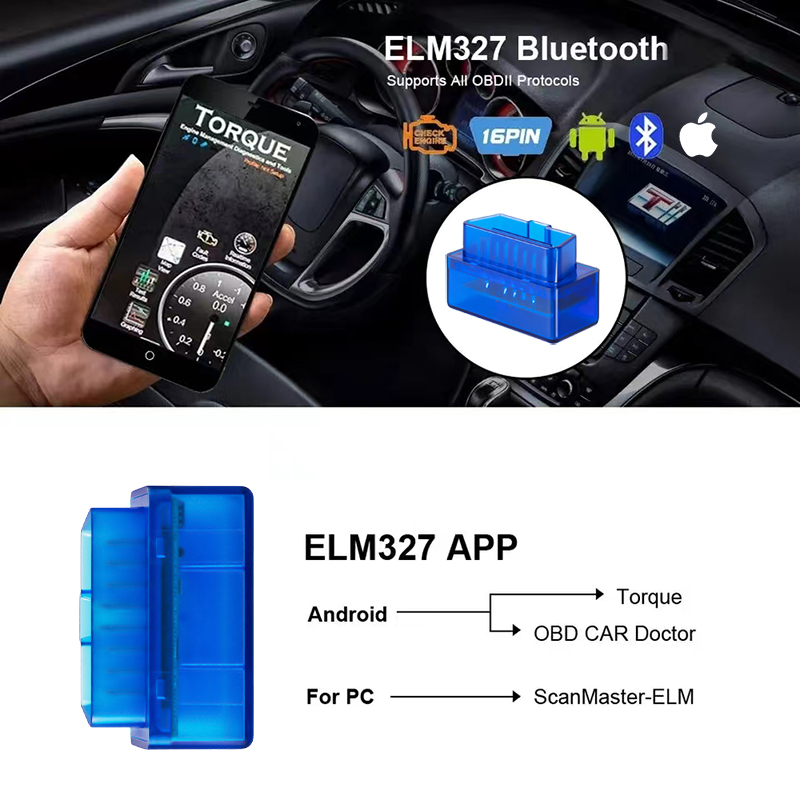 Outil de diagnostic de voiture - Obd2 Scanner Bluetooth Android avis et prix