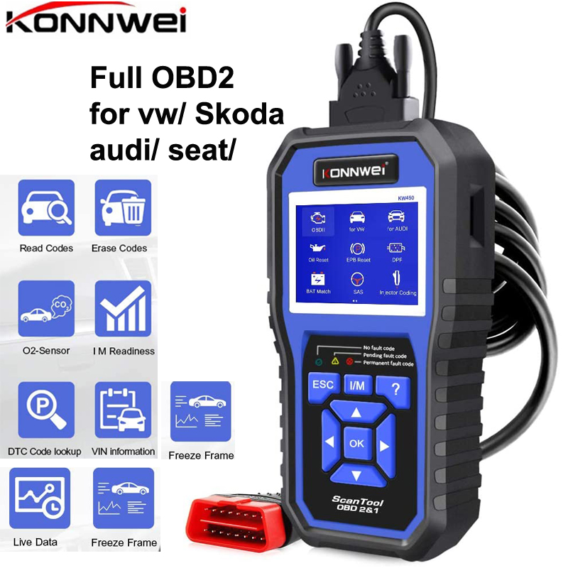Lecteur de codes OBD2 professi - Obd2 Scanner Abs Srs Airbag Reset avis et prix
