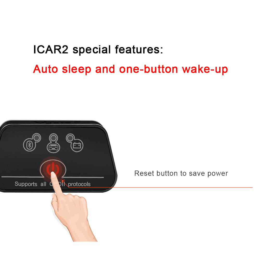 Vgate ICar2 ELM327 V2.1, outil - Obd2 Scanner Bluetooth Android avis et prix