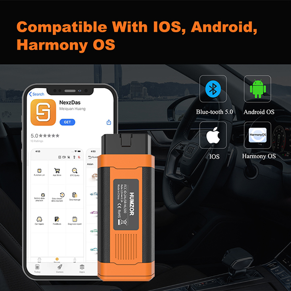 Humzor-Outil de diagnostic de  - Obd2 Scanner Mileage Correction avis et prix