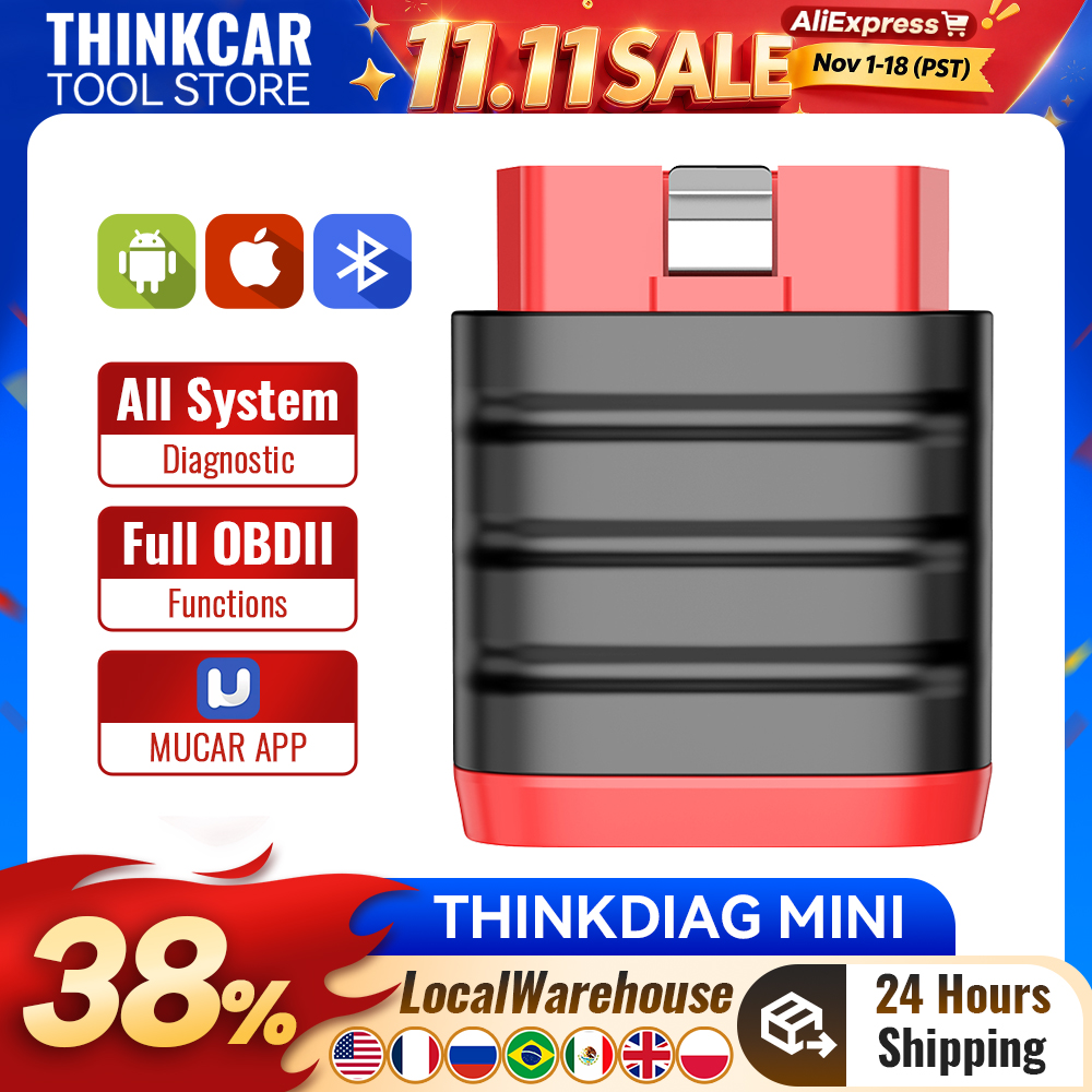 THINKCAR Thinkdiag Mini Blueto - Obd2 Scanner Mileage Correction avis et prix