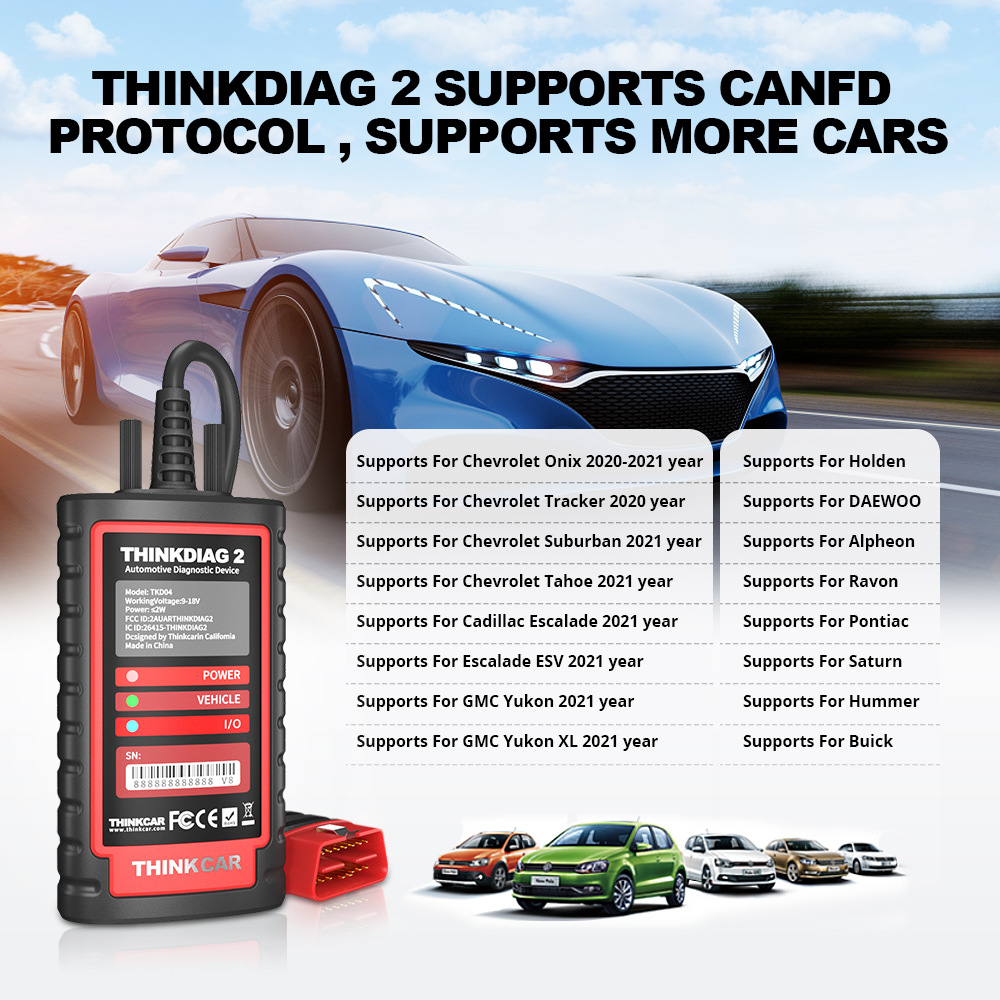 THINKCAR Thinkdiag 2 Scanner O - Thinkcar Thinkdiag 2 avis et prix
