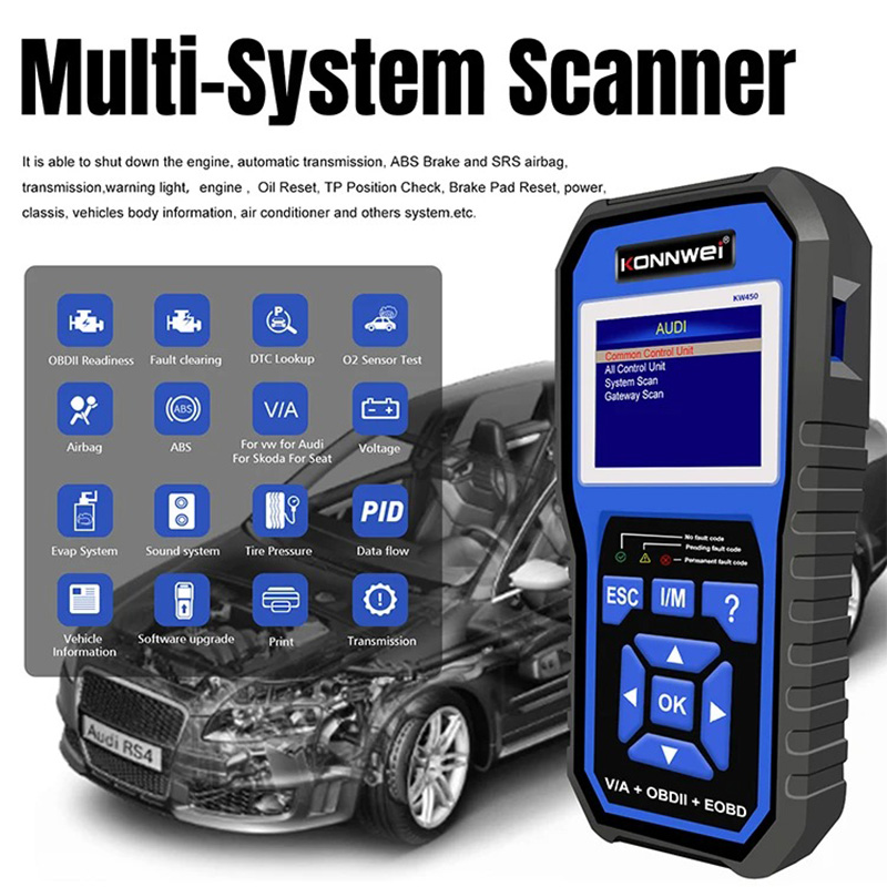 Outil de diagnostic OBD2 dédié - Obd2 Scanner Abs Srs Airbag Reset avis et prix