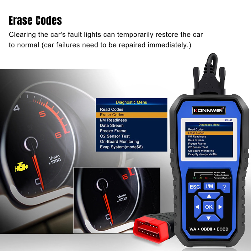 Outil de diagnostic OBD2 dédié - Obd2 Scanner Abs Srs Airbag Reset avis et prix