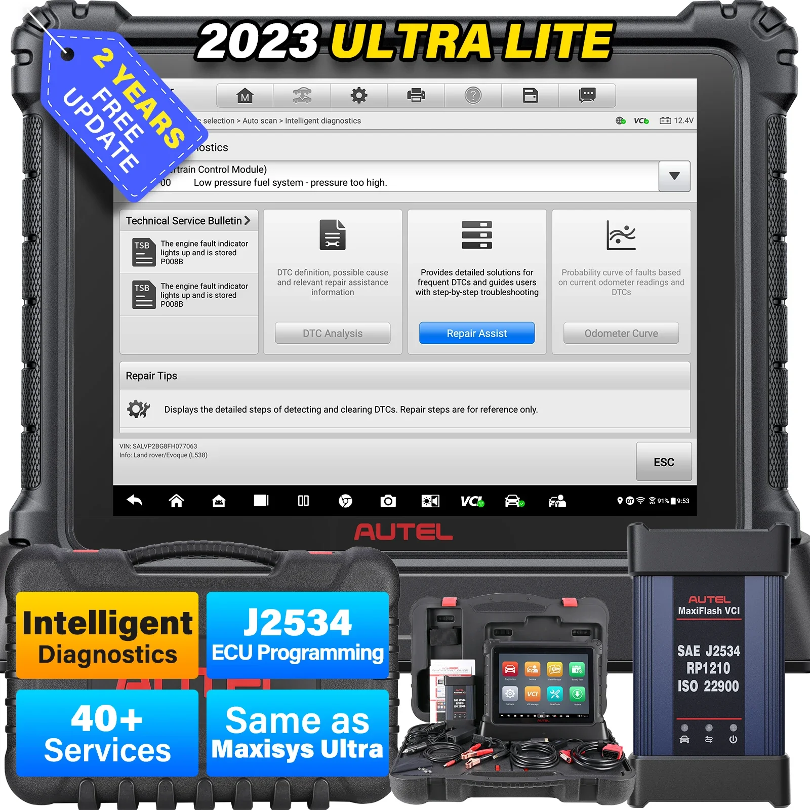 Mise à niveau du scanner Autel - Autel Maxisys Ultra avis et prix