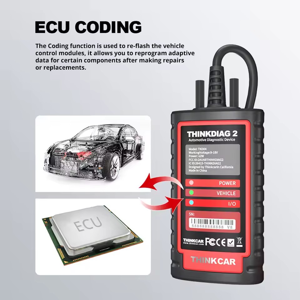 Outil de diagnostic et de coda - Thinkcar Thinkdiag 2 avis et prix