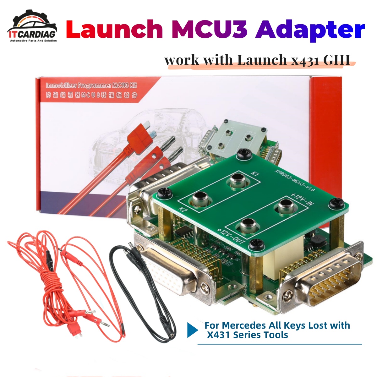 Adaptateur Launch X431 MCU-3 M - Launch X431 Pro Elite avis et prix
