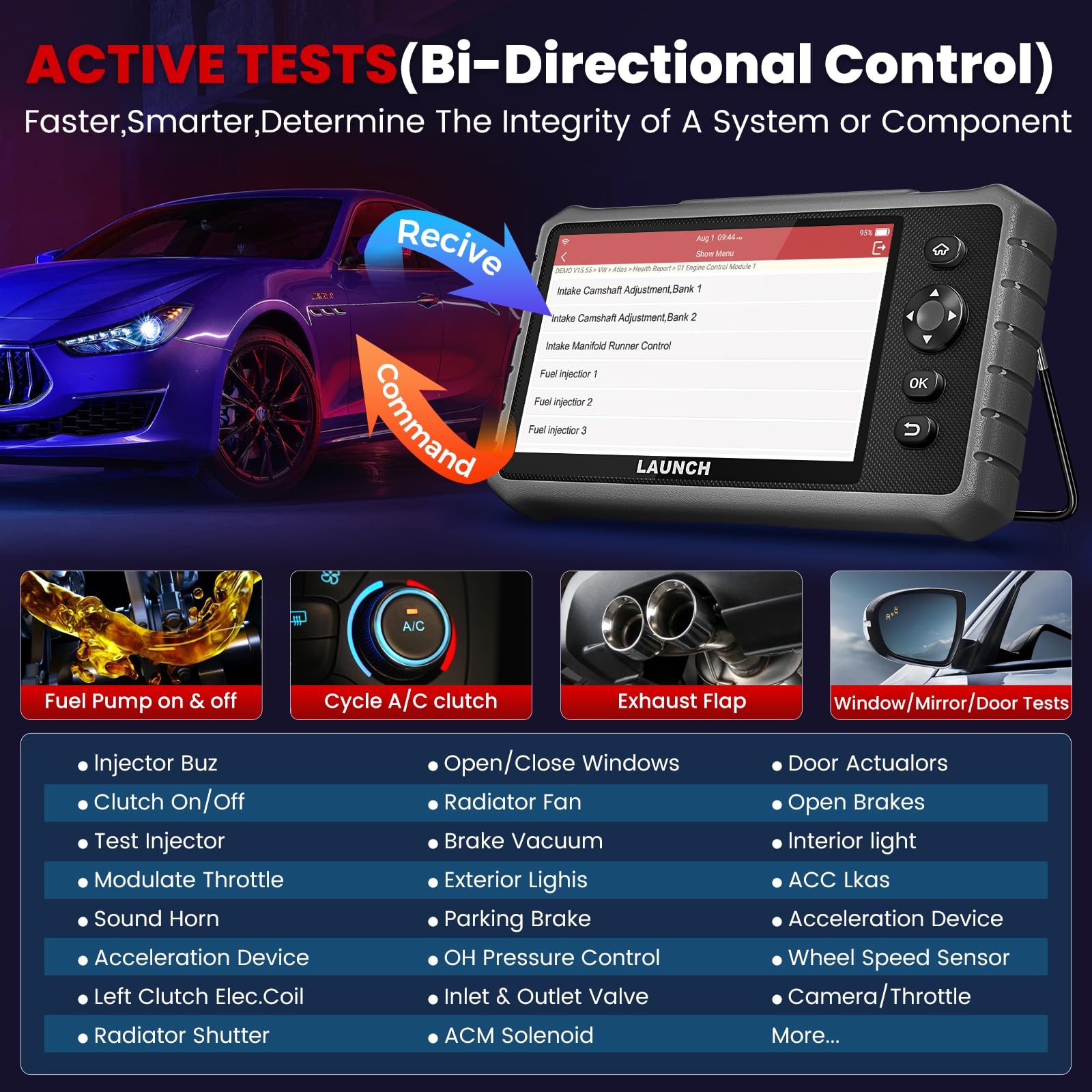 LAUNCH X431 CRP919E Lite Scann - Obd2 Scanner Bidirectional Launch X431 avis et prix
