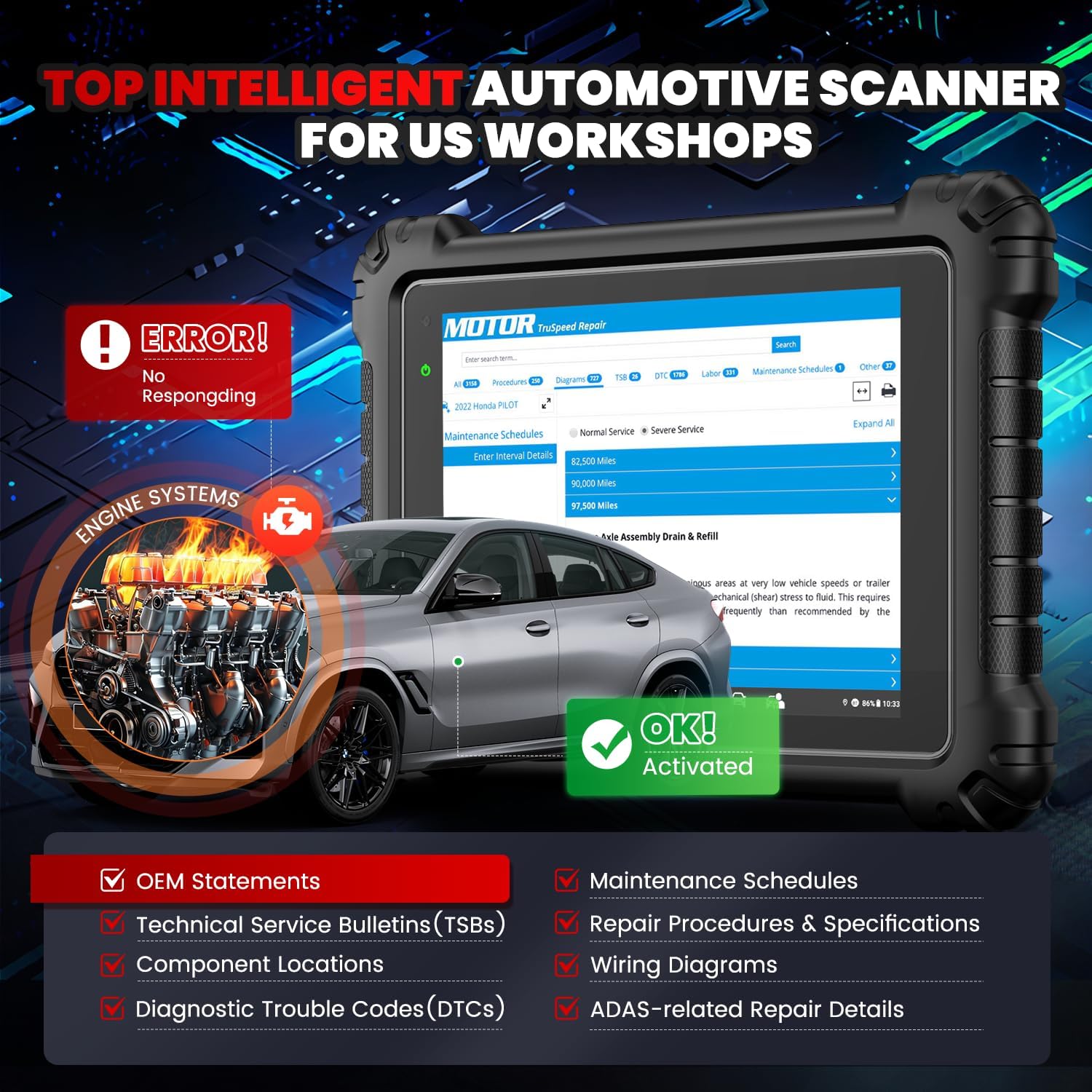 Autel MaxiSYS MS909 Scanner de - Autel Maxisys Ultra avis et prix